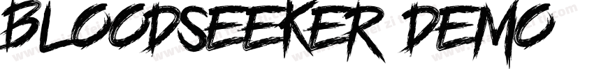 BLOODSEEKER DEMO字体转换